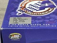 Bill Elliot #94 McDonald’s 2000 Taurus Stock Car, 1/24, Limited Edition, Action