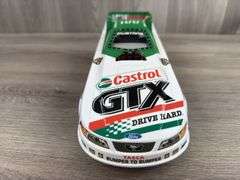 John Force Castrol GTX/100th Win 2002 Mustang Funny Car W/Fiberglass Body, 1/16, Limited Edition, 1 Of 4132, Action 10th Anniversary