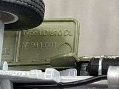 Michelin W8 Type LD 810 DL Truck, 1/43, Norev, Willeme