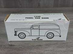 Alan Kulwicki #7 1940 Ford Panel Van Bank, 1/25, 1992 Champion, #2249, Scale Models