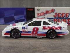 Jeff Burton #8 Baby Ruth 1990 Thunderbird Stock Car, 1/24, Limited Edition, 1 Of 8,004, Action