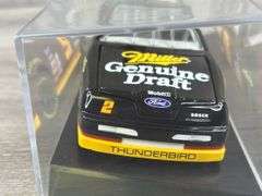 Rusty Wallace #2 Miller Genuine Draft Ford Thunderbird Stock Car, 1/24, 1995 Limited Edition, Action