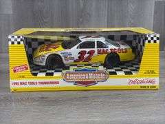Dale Jarrett #32 MAC Tools 1995 Thunderbird Stock Car, 1/18, Collector’s Edition, 1 Of 5500, American Muscle, Ertl Collectibles