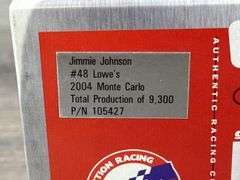Jimmie Johnson #48 Lowe’s 2004 Monte Carlo Stock Car, 1/24, Limited Edition, 1 Of 9300, Action