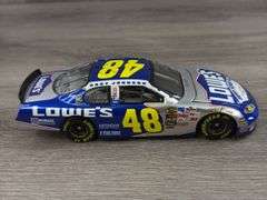 Jimmie Johnson #48 Lowe’s/Father’s Day 2004 Monte Carlo Stock Car Bank, 1/24, Limited Edition, 1 Of 348, Action Racing Collectables Platinum Series