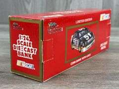Rick Wilson #44 STP Pontiac Grand Prix Stock Car Bank, 1/24, Limited Edition, 1 Of 5000, Racing Champions