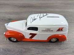 Alan Kulwicki #7 1940 Ford Panel Van Bank, 1/25, 1992 Champion, #2249, Scale Models