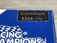 Dennis Setzer #59 Alliance Racing 1955 Chevrolet Delivery Coin Bank, 1/25, #324/1250, Limited Edition, Racing Champions
