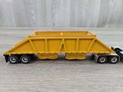 Custom Freightliner Semi w/ Double Hopper Trailer, 1/64