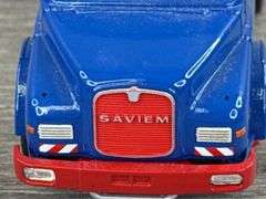Saviem 26-240 Semi Truck, 5 3/4” Long, Missing Mirrors