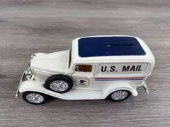 U.S. Mail 1932 Ford Panel Truck Bank, 1/25, 1989 Limited Edition, 3rd Edition, Certificate, Ertl