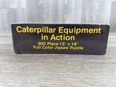 Caterpillar Equipment In Action 12”x18” Puzzle, 300 Pieces, Sealed