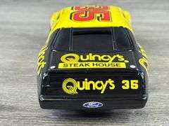 Alan Kulwicki #35 Quincy’s Steak House Ford Thunderbird Stock Car Bank, 1/24, 1995 Limited Edition, 1 Of 6000, Racing Collectables Action Platinum Series