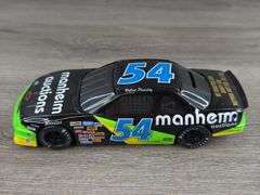 Robert Pressley #54 Manheim Auctions Lumina Stock Car Bank, 1/24, 1994 Limited Edition, Certified #412/500, 1994 My Winston Cup Debut Car, Daytona 500, Racing Champions