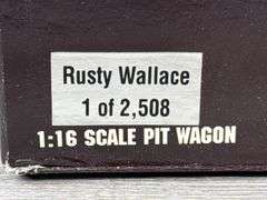 Rusty Wallace #2 Pit Wagon, 1/16, 1995 Limited Edition, 1 Of 2508, Action
