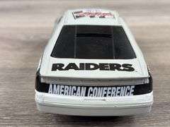 Western Division #94 L.A.Raiders Ford Stock Car Bank, 1/24, Limited Edition, 1 Of 5000, Series 1, Racing Champions