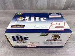 Rusty Wallace #2 Miller Lite 1997 Ford Thunderbird Stock Car, 1/24, Certificate Of Authenticity, Revell Collection