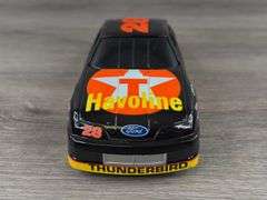 Davey Allison #28 Havoline Thunderbird Stock Car Bank, 1/24, 1993 Collector Series, Racing Champions