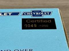 Dennis Setzer #59 Alliance Racing Team 1937 Chevy Cabriolet Bank, 1/25, Limited Edition, #49/1250, SpecCast, Liberty Classics