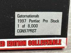 Gatornationals 28th Annual MAC Tools 1997 Pontiac Pro Stock, 1/24, Limited Edition, 1 Of 8000, Action