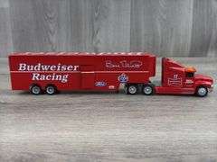 Bill Elliot #11 Budweiser Racing Team Transporter, 1/64, Limited Edition, #1907/3000, Certificate Of Authenticity, Action Racing Collectables