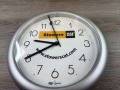 Caterpillar, John Deere Cameco Drinking Glasses & Mugs, Caterpillar Clock-Broken Second Hand, JCB Plate
