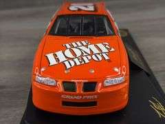 Tony Stewart #20 Home Depot 2000 Pontiac Grand Prix Stock Car, 1/24, Rookie Of The Year, 1 Of 7500, Certificate Of Authenticity, Revell Collection