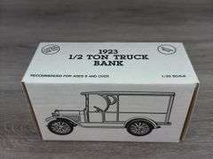Robert Pressley #59 Alliance Racing 1923 Chevy 1/2 Ton Truck Bank, 1/25, 1 Of 750, 1993 Fan Club 1st Annual Meeting, Ertl