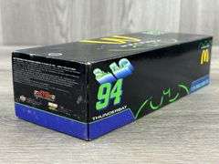 Bill Elliott #94 McDonald’s/Batman Forever Thunderbat Ford Stock Car, 1/24, 1995 Limited Edition, Action