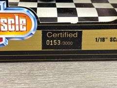 Dennis Setzer #59 Alliance Lumina Stock Car, 1/18, Collector’s Edition, Certified #153/3000, American Muscle, Ertl