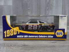 Buddy Baker #28 NAPA 1980’s Stock Car, 1/24, Limited Edition, 1 Of 6, 50th NASCAR Anniversary, Action