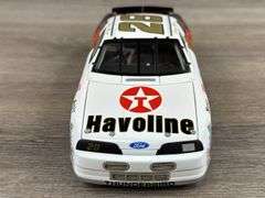Davey Allison #28 Havoline 1989 Ford Thunderbird Stock Car, 1/24, Limited Edition, #3279/5004, Vintage Series, Certificate Of Authenticity, Team Caliber