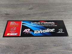 Johnny Benson #10 Valvoline 2002 Grand Prix Stock Car, 1/24, Limited Edition, #444/999, Certificate Of Authenticity, Chase The Race, Racing Champions Authentics