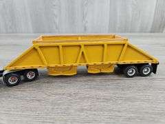 Custom Freightliner Semi w/ Double Hopper Trailer, 1/64