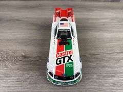John Force Castrol GTX Retro 2008 Mustang Funny Car, 1/24, Limited Edition, 1 Of 4092, Action