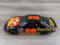 Davey Allison #28 Havoline Thunderbird Stock Car Bank, 1/24, 1993 Collector Series, Racing Champions