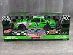 Harry Gant #7 Manheim Auctions Lumina Stock Car, 1/18, Certified #972/2502, Collector’s Edition, American Muscle, Ertl Collectibles