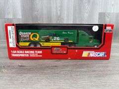 Steve Kinser #26 Quaker State Racing Team Transporter, 1/64, 1995 Edition, Racing Champions