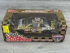 Ricky Craven #50 NASCAR Gold Monte Carlo Stock Car, 1/24, Anniversary Edition, #2224/2500, 50th NASCAR Anniversary, Commemorative Series, Racing Champions