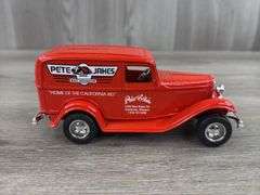 Pete & Jake’s Hot Rod Parts 1932 Ford Delivery Van Bank, 1/25, Model Series Issue #3, Ertl, Eastwood Automobilia