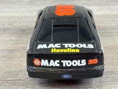 Davey Allison #28 MAC Tools/Havoline Ford Thunderbird Stock Car Bank, 1/24, Limited Edition, 1 Of 5000, Racing Champions