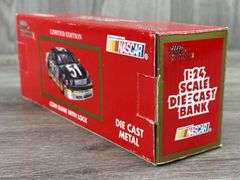 Davey Allison #28 MAC Tools/Havoline Ford Thunderbird Stock Car Bank, 1/24, Limited Edition, 1 Of 5000, Racing Champions
