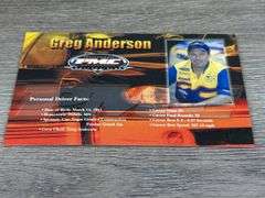 Greg Anderson 2004 Vegas General Pontiac Grand Am, 1/24, Certificate Of Authenticity, #303/1008, Limited Edition, Series 2, Professional Motorsports Collectibles