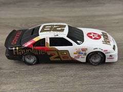 Davey Allison #28 Havoline In Memory Of Davey Thunderbird Stock Car Bank, 1/24, Limited Edition, Racing Champions