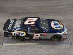 Rusty Wallace #2 Miller Lite/Harley Davidson 2001 Taurus Clear Window Bank, 1/24, Limited Edition, #690/2004, Action