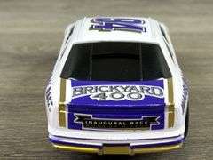 Chevy Lumina #94 Brickyard 400 Inaugural Race Stock Car Bank, 1/24, Limited Edition, S/N 14058, Racing Champions
