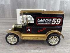 Robert Pressley #59 Alliance Racing Team 1913 Ford Model T Delivery Bank, 1/25, #712/2040, Ertl