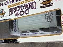 1994 Brickyard 400 Inaugural Race Chevrolet Suburban Truck Bank, 1/25, Certificate Of Authenticity, Brookfield Collectors Guild