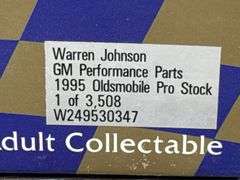 Warren Johnson GM Performance Parts 1995 Oldsmobile Pro Stock, 1/24, Limited Edition, 1 Of 3508, Racing Collectables Action Platinum Series