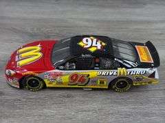 Bill Elliott #94 McDonald’s/25th Anniversary 2000 Taurus Stock Car, 1/24, Limited Edition, Action